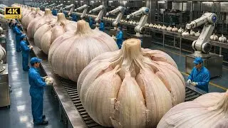 Inside a Modern Garlic Powder Factory: From Fresh Garlic to Ultra-Pure Powder (Full Process)