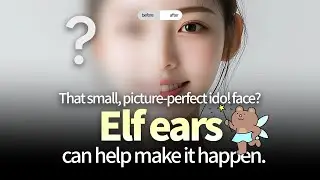 That small, picture-perfect idol face? Elf ears can help make it happen