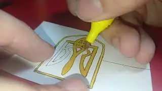 Drawing the flag of Ukraine 🇺🇦 