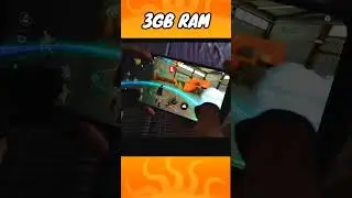 3GB Ram 🔥 #freefire #oneshotindia #shorts