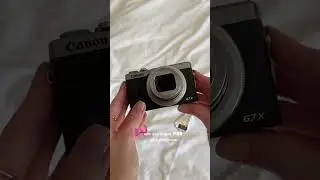 Многие спрашивали,на что снимала последний shorts📹Камера Canon g7x mark III #canong7xmarkiii #canon