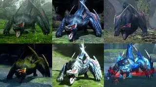 【MH】歴代のナルガクルガ咆哮集