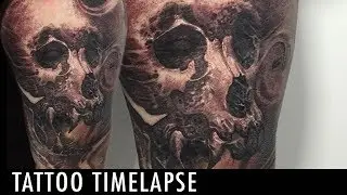 Tattoo Timelapse - Edgar Marquez & Miguel Camarillo Collab