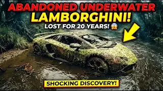 This Abandoned Lamborghini Was Left Underwater for 20 Years 😱 | Shocking Discovery