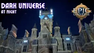 Dark Universe at Night &ndash; Full Walkthrough of Epic Universe&rsquo;s Monster Land After Dark (2025)