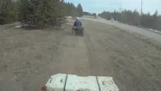 King quad @ Burnt Timber, Alberta