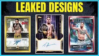 2025 Topps Knockout UFC LEAKED Card Designs! First Look at Autos, Relics & More + Box breakdown.