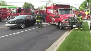 Ambulance involved in crash en route to Skokie hospital; Patient later dies