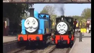 Thomas the Tank Engine 65th Anniversary Birthday Party Ist May 2010 at the Battlefield Line Railway