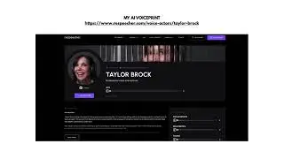 AI sample. Respeecher