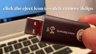 HOW TO TRANSFER DATA FROM IPHONE TO CHROMEBOOK or LAPTOP USING IKLIPS USB AND VICE VERSA...