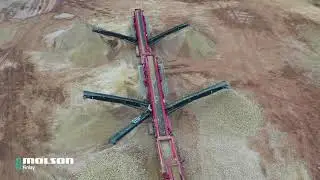 Largest screener made by Terex Finlay - 696 2D and 696 3D