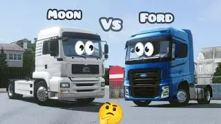 FORD vs MOON THA | TRUCKERS OF EUROPE 3 COMPARISONS 🎮 #toe3 #truckersofeurope3 #gaming