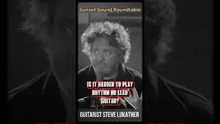 Is Rhythm Guitar Harder than Lead Guitar?     #guitar #guitarist #toto #stevelukather #eddievanhalen