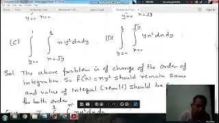 Vector Calculus  (Q28) (Gate 2020 (ME-02) Engineering Mathematics)