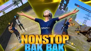 NonStop Bak Bak With Cherry 🤣 | Free Fire Max Funny Gameplay