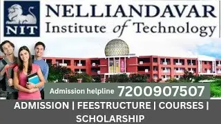 🧑&zwj;🎓✨NELLIANDAVAR INSTITUTE OF TECHNOLOGY 🚀#ariyalur#bestengineering#campustour#cutoff#feestructure 