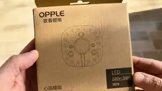 4K30 10-bit HDR unboxing 18W led ceiling light opple brand under Xiaomi youpin brand