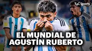 TODOS LOS GOLES DE RUBERTO EN EL MUNDIAL SUB 17 PARA ARGENTINA 🔥 ASÍ JUGÓ EL JUVENIL DE RIVER ⚽