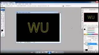 Copy of How to make animation text fire in photoshop