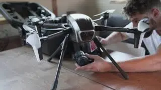 First Flight with new M43 PowerEye Drone