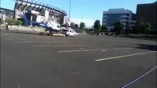 *EXTREMELY RARE* Philadelphia Police Air Tac-1 Taking off & Flying Over (Wail and Yelp)
