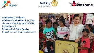 #rotaryclubofthaneroyales #empoweringgirls - Our club conducted 5 projects on #independenceday