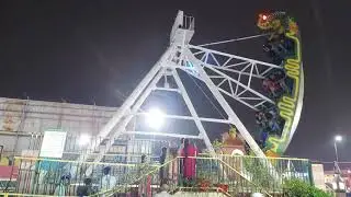 Rocking Boat Tagada Swing Ride at Joyland Theme Park Fortress Stadium Lahore Pakistan