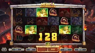 【オンラインカジノ】Medusa Fortune & Glory freespins glory feature