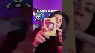 Eu tive MUITA sorte no meu primeiro Booster de One Piece #anime #onepiece