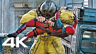 Deadpool Vs Juggernaut (2018) 4K Fight Scene | Deadpool 2 Movie Clip