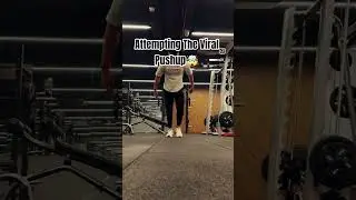 Я пытаюсь выполнить новый вирусный трюк с отжиманиями.