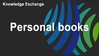 Knowledge Exchange: Personal books