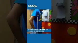 13-year-old battles cancer, chemo shortage in Des Moines #shorts