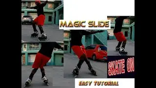 Learn Inline Skating MAGIC SLIDE in 3 mins!!