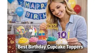 🧁 Piriuuo Happy Birthday Cupcake Toppers Review &ndash; Are They Worth It? Party Decor Before You Buy 🧁