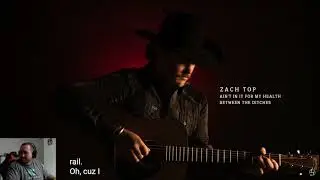 Zach Top- Between The Ditches (Reaction) #countrymusic #music #country #zachtop #reaction