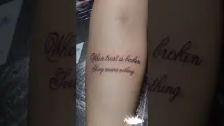 Inside Arm Quotes Tattoo for Women | Tattoos for Women