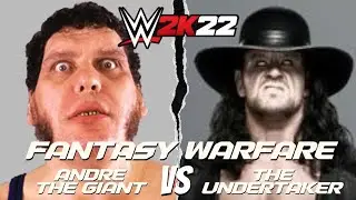 Andre The Giant vs. The Undertaker (WWE 2K22)