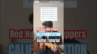 Red Hot Chili Peppers - Californication Guitar Tutorial Lesson Cover #californication #guitarlesson