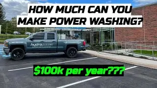 How Much Can You Make Owning A Power Washing Company?