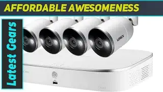 Lorex 4K Security Camera System with Smart Deterrence and Color Night Vision