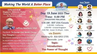 2025 06 19 Jeffrey Morlock The Power of Thought