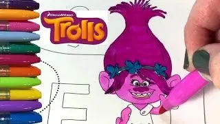 Trolls Poppy Coloring Pages