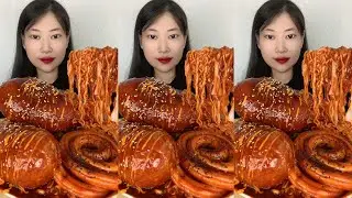 #黏糊火鸡面 #内容启发分享计划 #阿宽粉耗子 到手6袋 口感筋道 酱香浓郁 #嘎嘎解馋