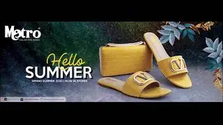 Summer Flat Collection 2020 | Metro Collection Shoes | Fashion Footwear, Handbags & Accessories