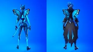 FORTNITE - FLUTTER WINGS BACK BLING COMBOS