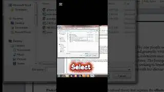 How to Use Recent Documents & Recent Places in MS Word | Easy Tutorial 2025 Part 3 #tips #msword