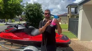 How to use the Salty Captain spray gun and salt wash on your vessels