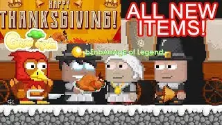 Thanksgiving: All New Items Review! | Growtopia